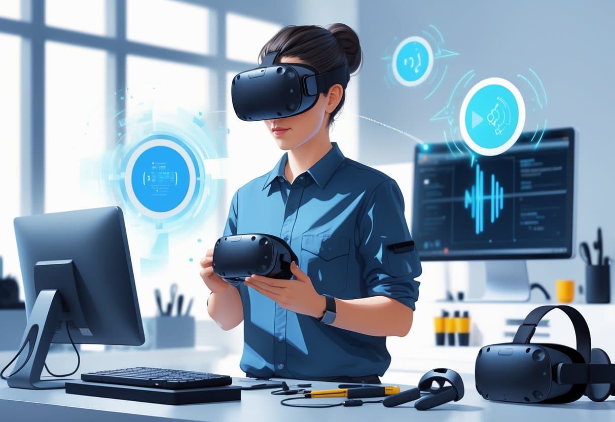 Immersive Big Tit VR scene with advanced navigation and user customization options